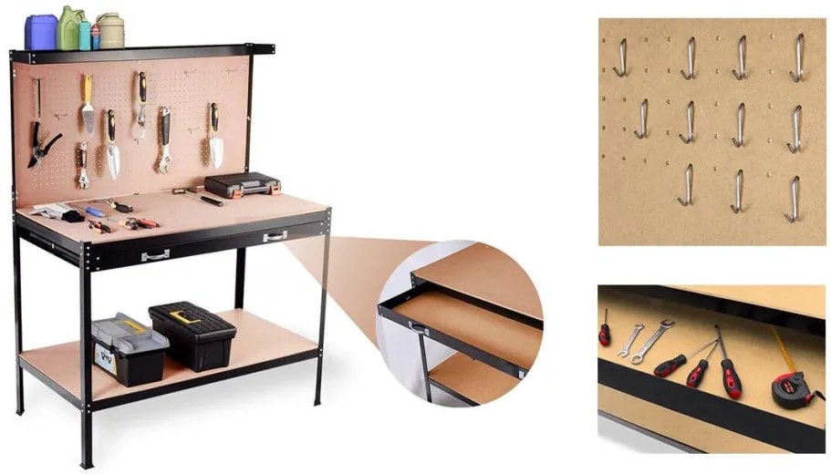 Banc de lucru pentru garaj, atelier