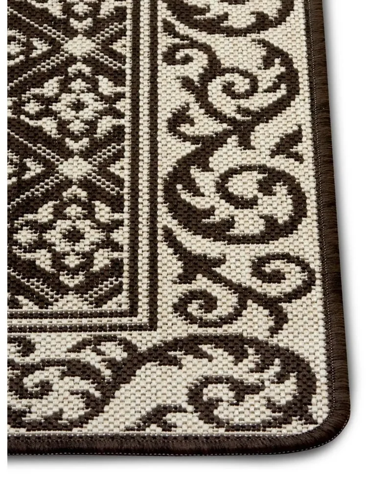 Covor de bucătărie Hanse Home Weave Romb, 70x180 cm, maro