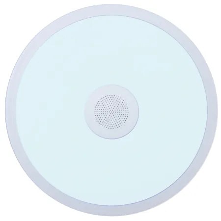 Corp de iluminat LED RGB pentru baie cu difuzor RAFFY LED/18W/230V IP44 Globo + telecomandă