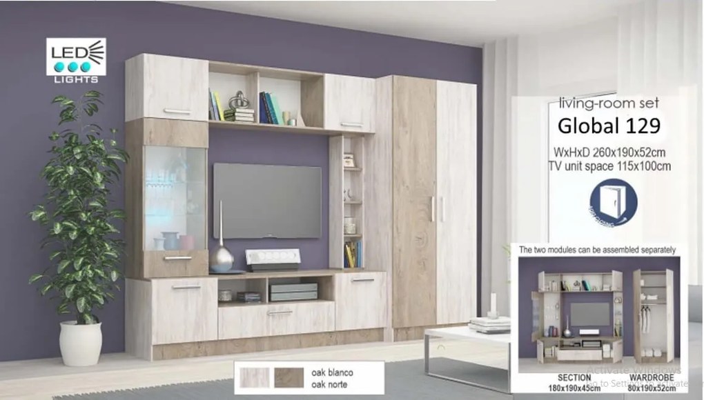 Living GLOBAL129 - blanco+norte