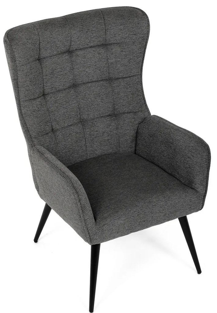 Fotoli relaxant 315 GREY2, gri închis