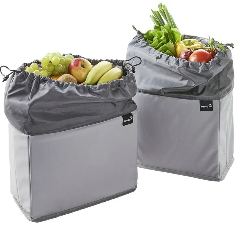 Keeeper Cutie pliabilă pentru fructe și legume Neo13 l Graphite