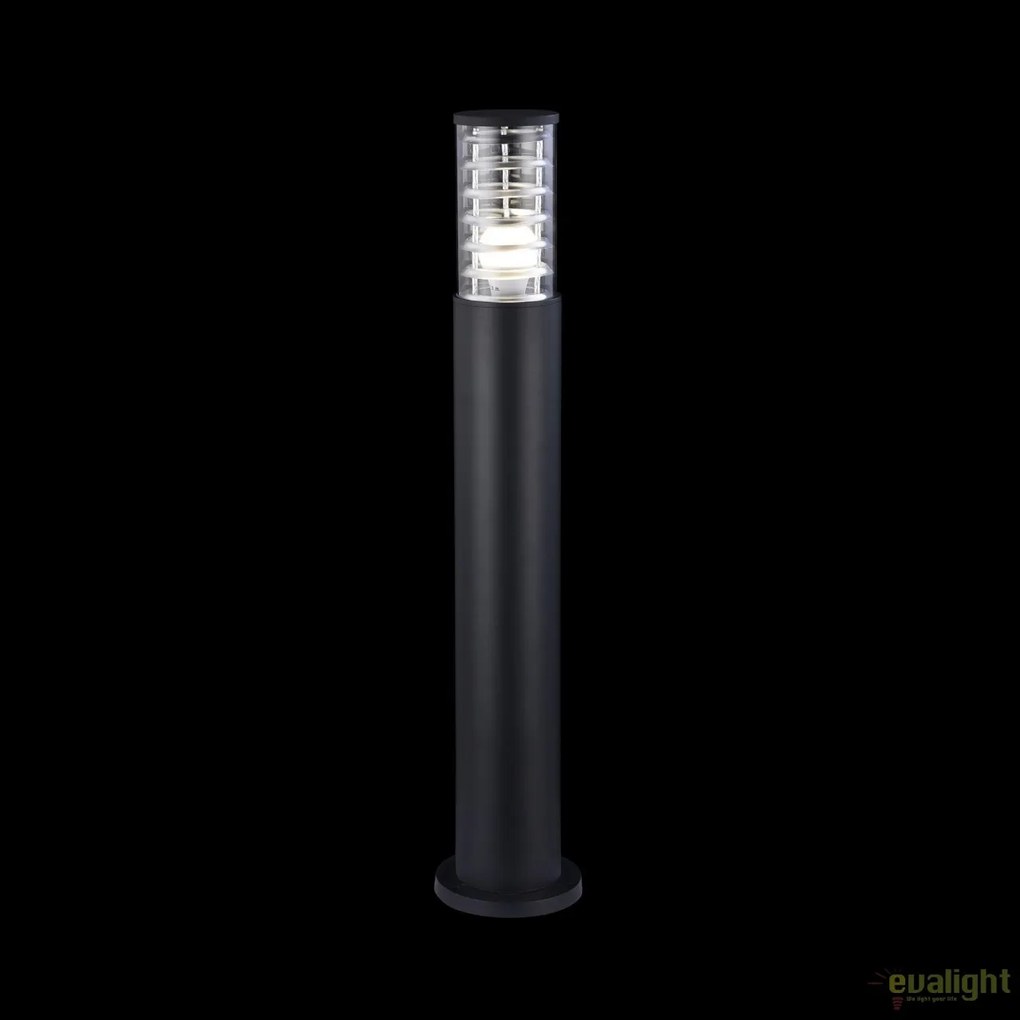 Stalp de exterior cu protectie IP54, Bronx negru H-79,6cm