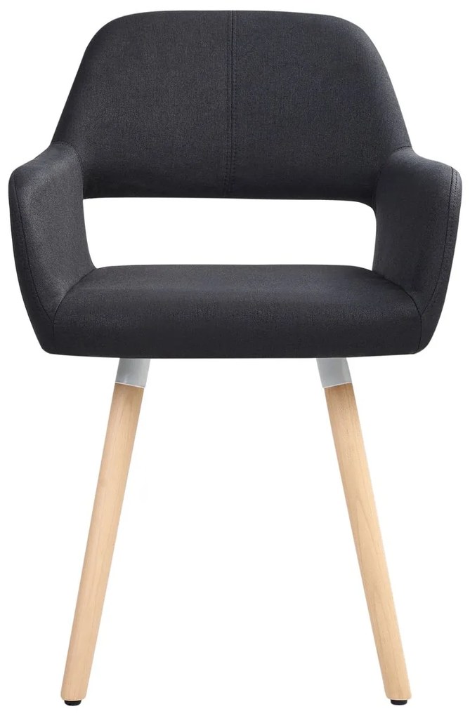 Set 2 buc. scaune pentru sufragerie Chico (negru). Promo -35%. 1009920
