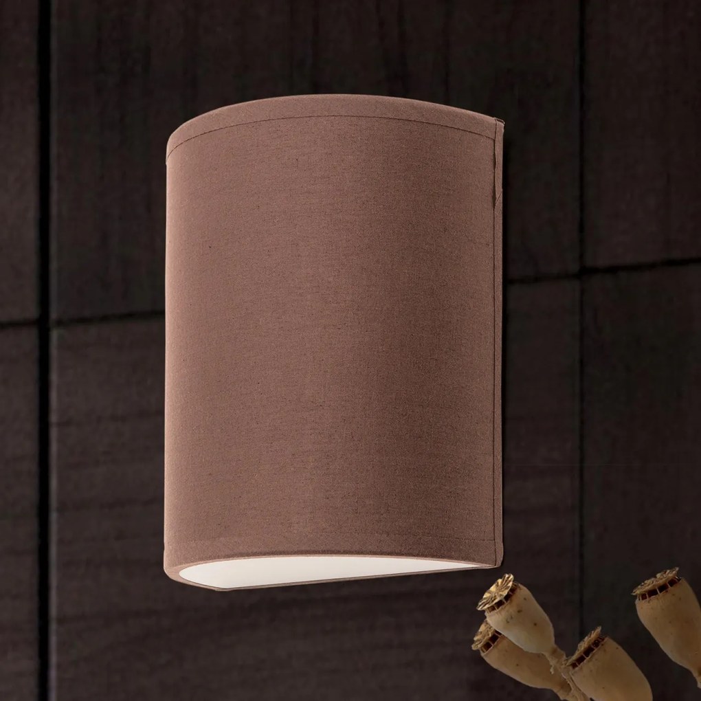 Aplica de perete design modern Ufo maro