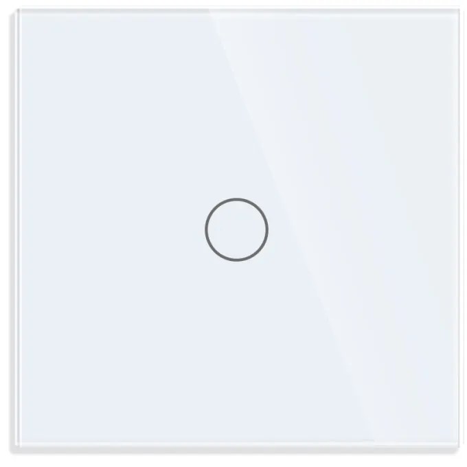 Intrerupator Simplu cu Touch din Sticla LUXION, protocol ZigBee