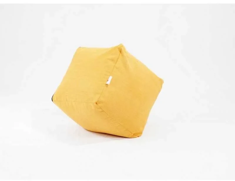 Taburet Cub XL, Material Textil - Terracotta Orange