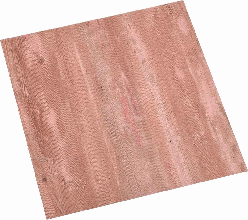 vidaXL Plăci de Pardoseală 55 pcs Roșu 5,11 m² PVC