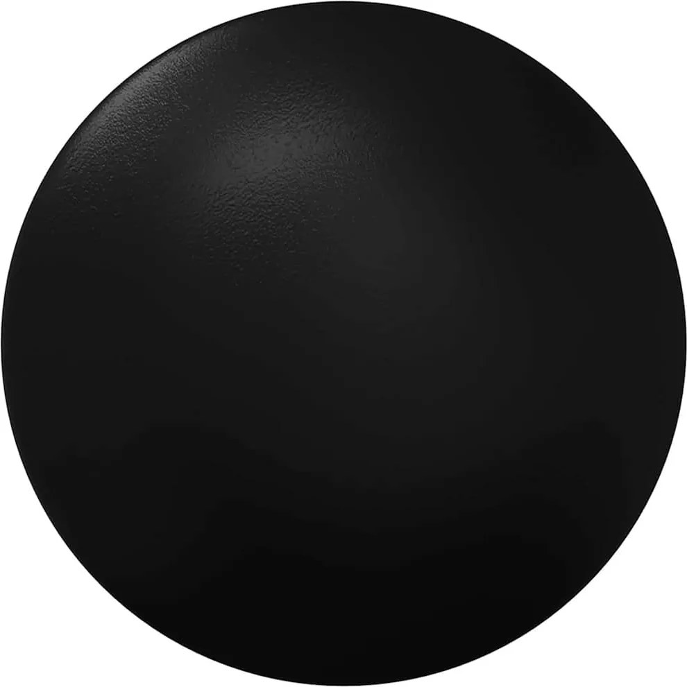 vidaXL Capsule pentru masa de foosball 10 pcs Negru 1,9 x 1,9 x 1,6 cm