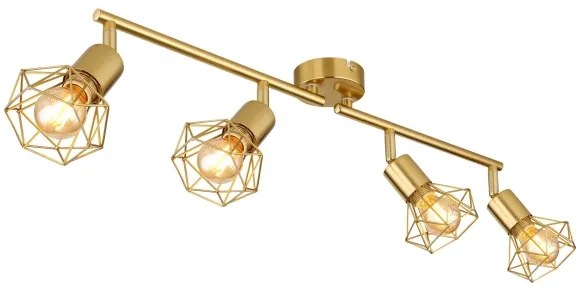 Spot Globo 54802GB-4 XARA I 4xE14/40W/230V auriu