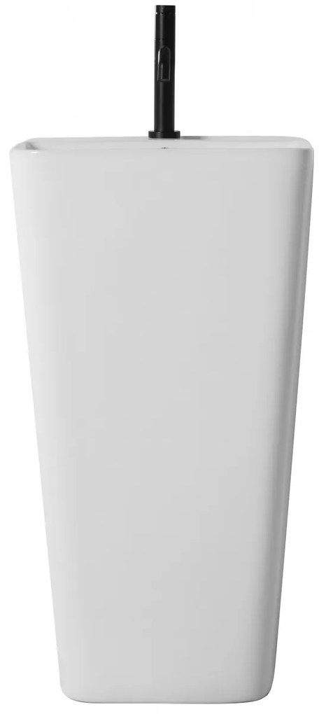 Lavoar Aris freestanding alb ceramica – H83 cm
