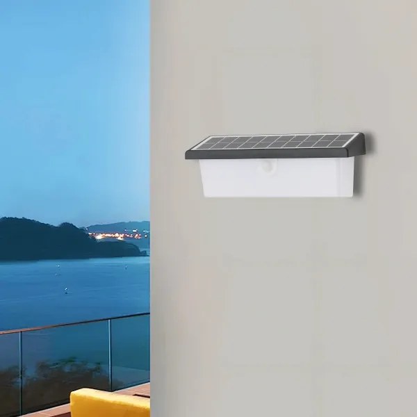 Aplică LED solară cu senzor SUN RAY LED/6W/3,7V 2200 mAh IP44