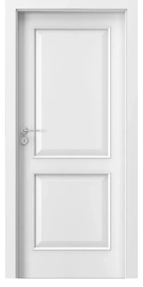 Usa Interior din MDF Porta Nova Model 3.1 (Culoare: Stejar Auriu, Toc: Reglabil 10 cm, Maner: Patrat argintiu crom, Dimensiune: 80 cm)