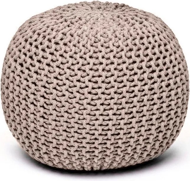 Puf Bonami Essentials, gri-maro