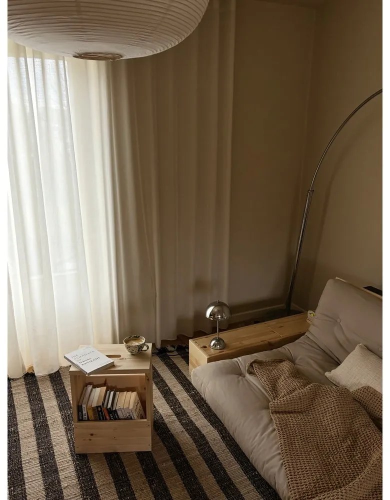 Noptieră în culoare naturală din lemn de pin Grab It – Karup Design