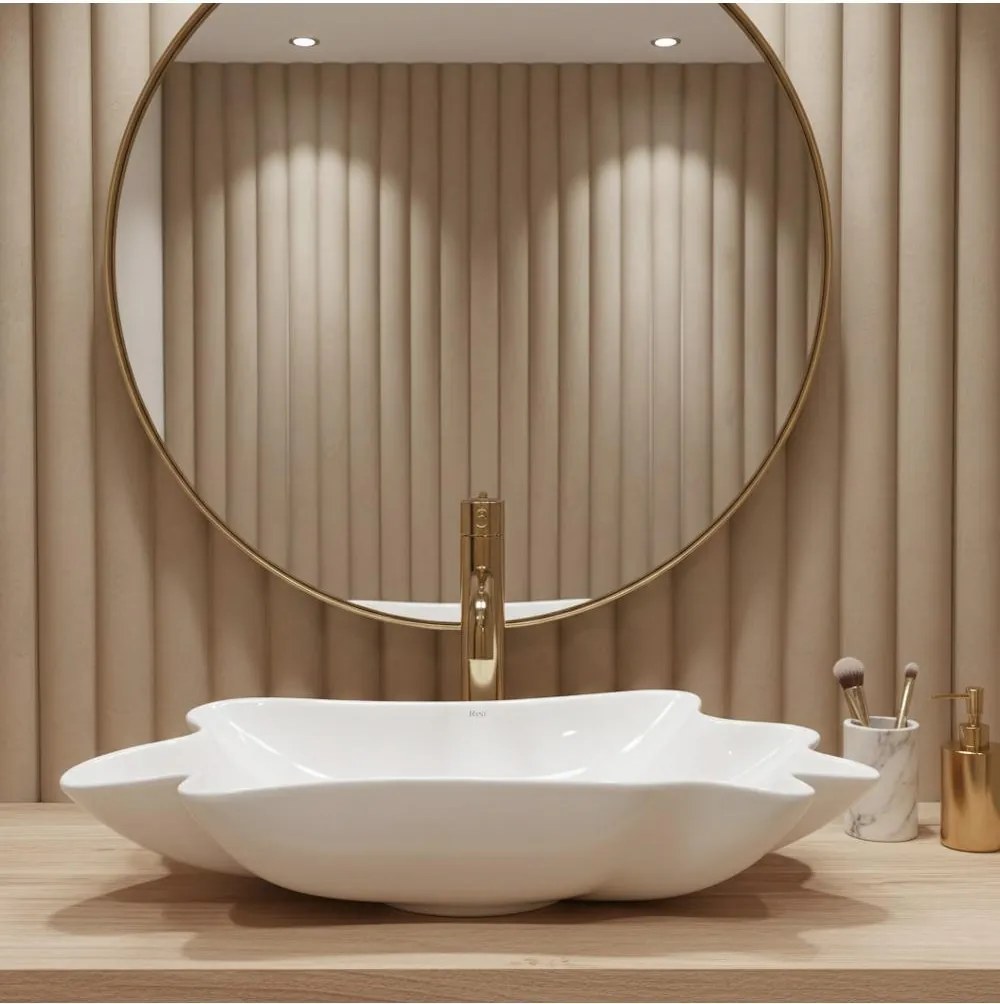 Lavoar REA Infinity + Dop Click-Clack alb