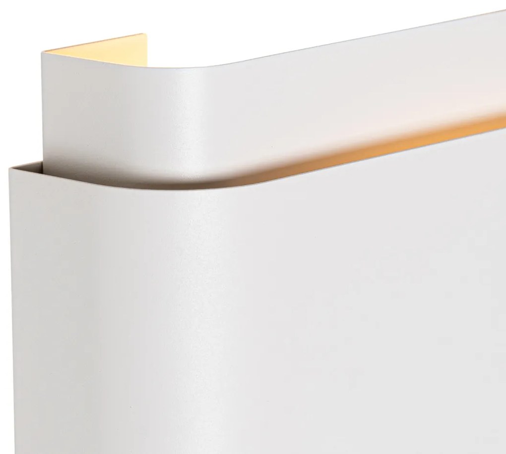 Lampa de perete inteligentă albă cu 2 lumini, inclusiv Zigbee G9 - Coen