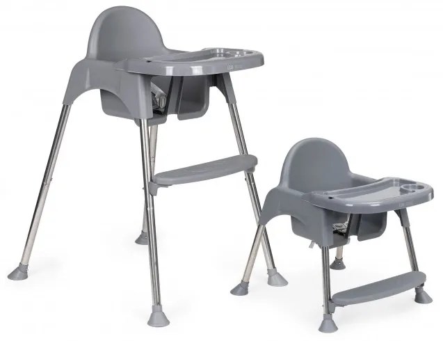 Scaun de masa 2 in 1 Ecotoys HC-135 - Gri - Resigilat