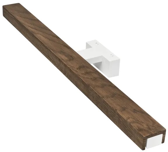 Aplică LED pentru oglindă de baie Brilagi WOODY MIRROR LED/12W/230V IP44 stejar/alb