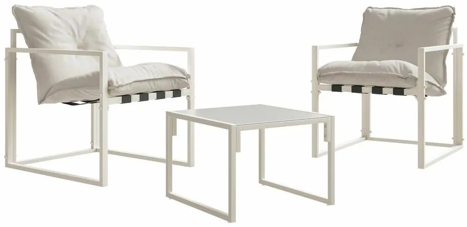 Set mobilier grădină Lenoria 1  (crem). 1100228