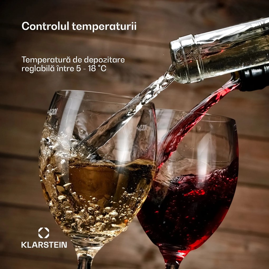 Klarstein Shiraz Premium Smart 24, frigider pentru vinuri