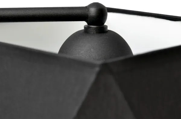 Lustra ADAMANT 5xE27/15W/230V negru