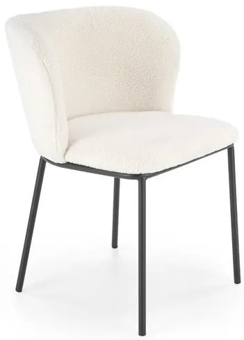 Scaun tapitat K518 crem