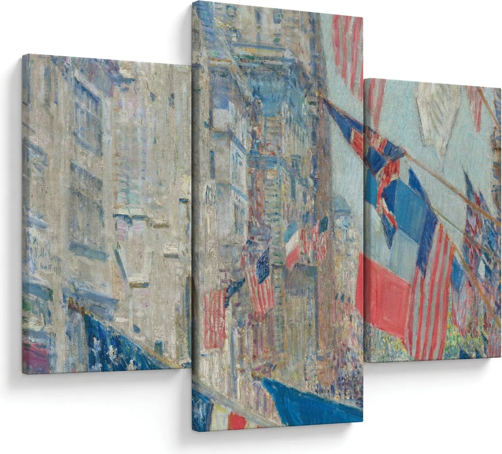 Tablou - Childe Hassam, Allies day, reproducere (90x60 cm)