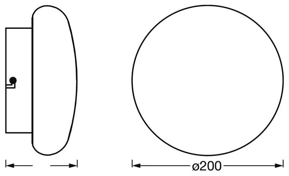 Plafonieră LED dimabilă pentru baie SMART+ AQUA LED/12W/230V IP44 Wi-Fi Ledvance
