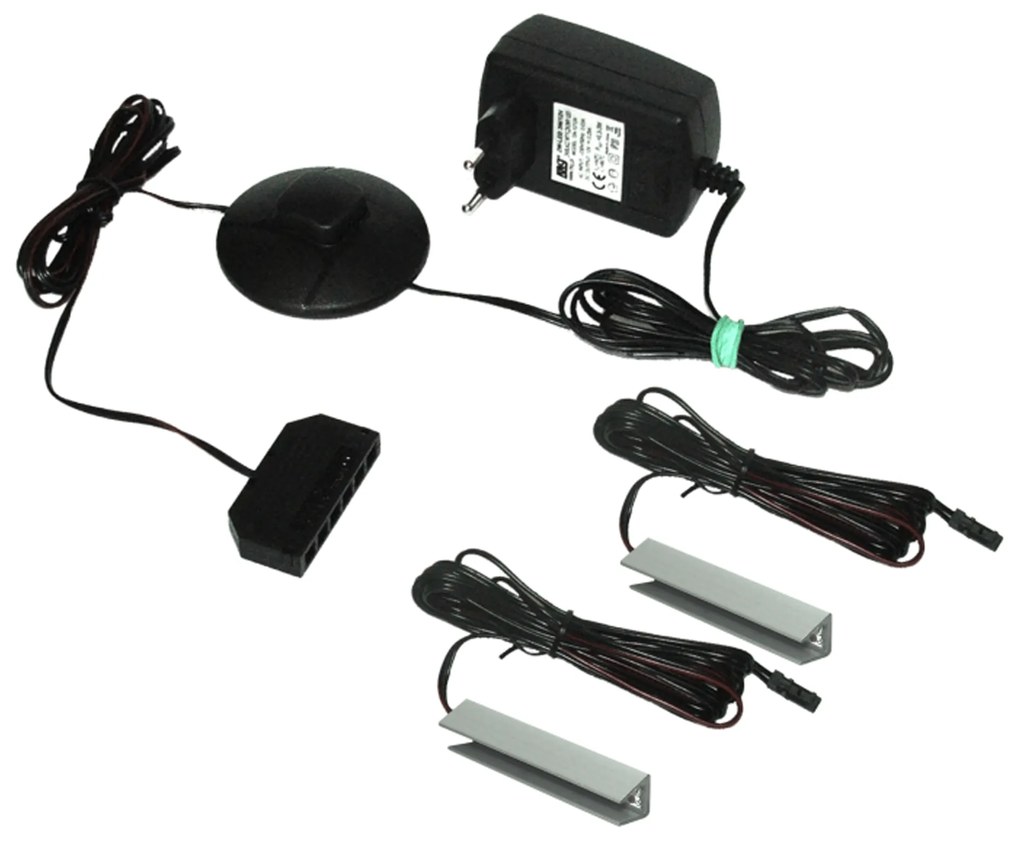 Iluminat cu LED, 2 puncte, alb, ARYAN / LINDY/VILGO
