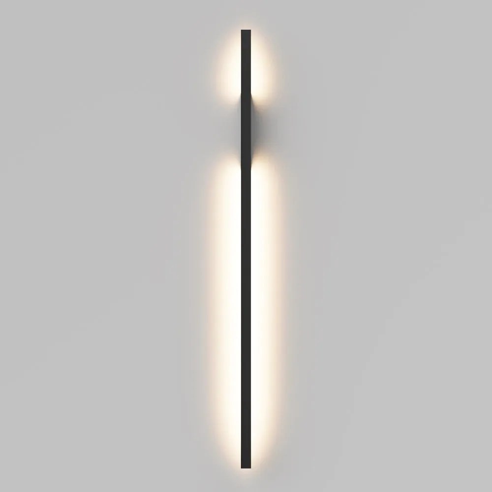 Aplica LED liniara stil minimalist Model negru