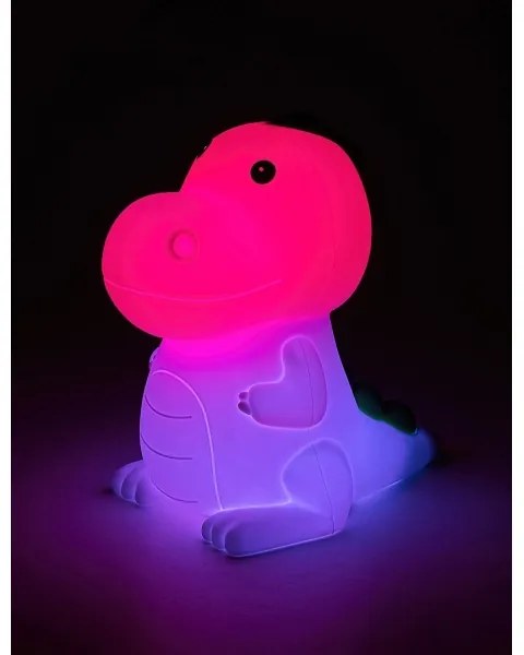 Veioză LED RGB dimabilă pentru copii Rabalux 76021 DINOO LED/0,45W/5V