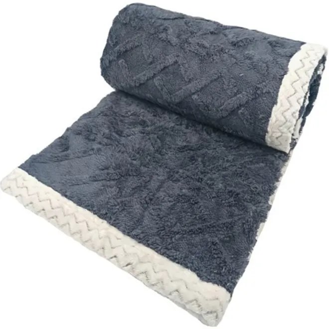 Pătură din lână Island gri, 150 x 200 cm