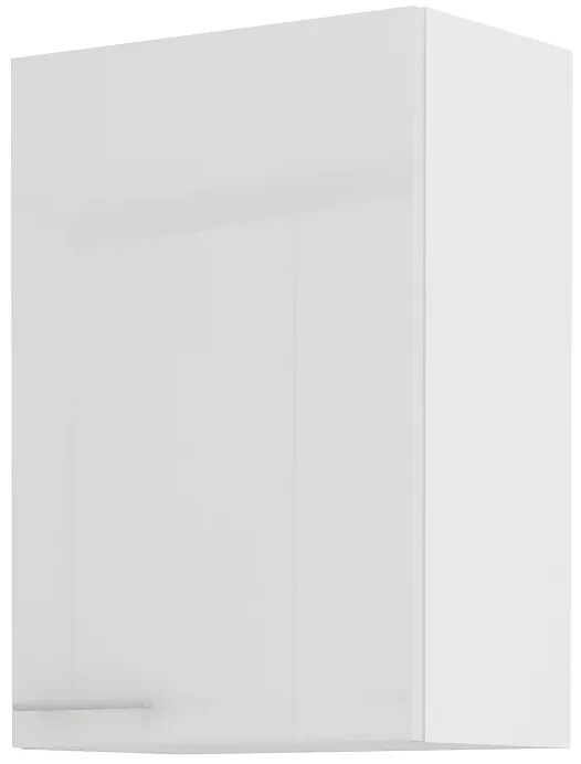 Dulap superior de bucătărie Lavera 50 G 72 1F (alb + alb lucios). 1032352
