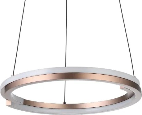 Eglo 901826 - Lustră LED dimabilă pe cablu MEZZOMONTE 2xLED/20W/230V bronz + telecomandă