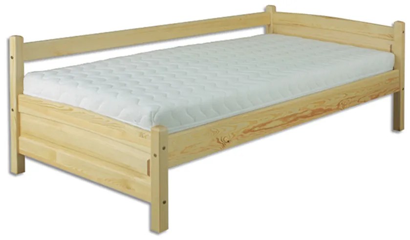 Pat de o persoană 90 cm LK 132 (masiv). 753186
