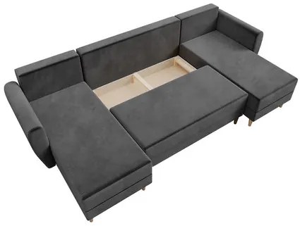 Colțar în formă de U Keklat U S (Verde închis + Negru) (cu sp. depozitare). Promo -17%. 1104918