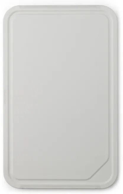 Tocator pentru taiat si servit Brabantia Tasty+ 1003308, 40x25 cm, Antiderapant, Uсor de curатat, Gri deschis