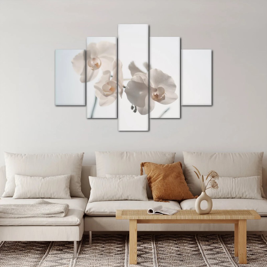 Tablou cu orhidee albă (150x105 cm)