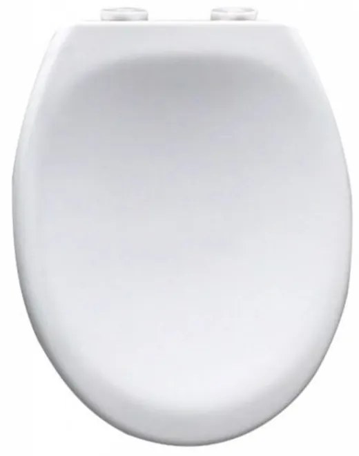 MILA Mila Scaun de toaletă din duroplastic alb