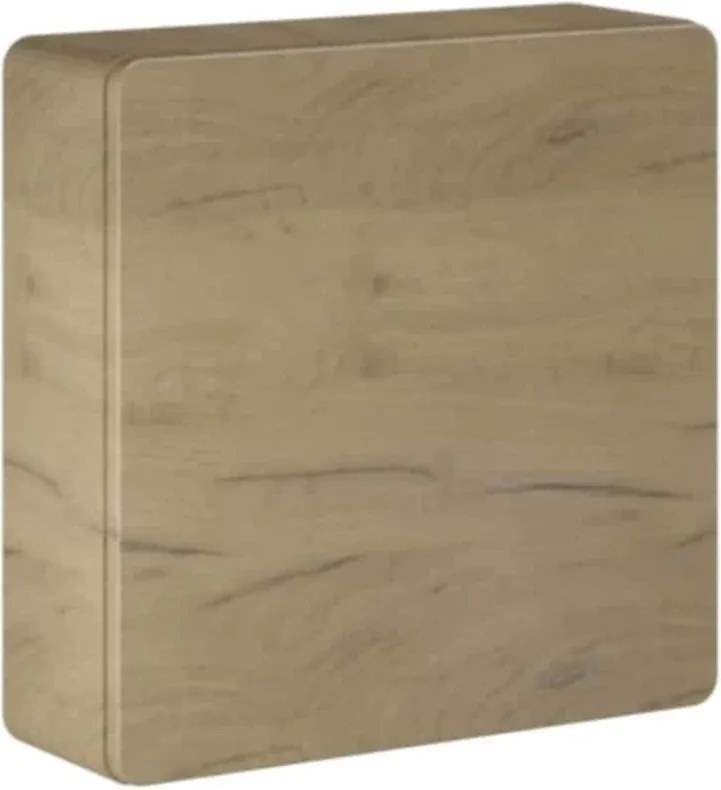 Dulăpior lemn masiv Baie Suspendat Aledo, 39 × 16 × 39 cm
