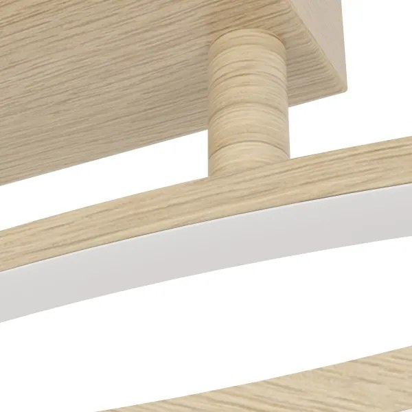 Plafonieră LED Eglo 901211 GRISOLIA LED/12W/230V 4000K bej