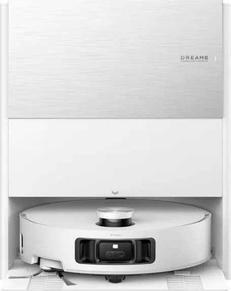 Aspirator robot Dreame Aqua10 Roller RLH31CE-WH, 30.000 Pa, 3,5/4 L, Camere AI, Iluminare LED, Control vocal, Spalare cu apa calda, Alb