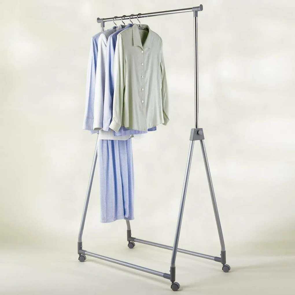 Wenko Suport metalic reglabil pe roți