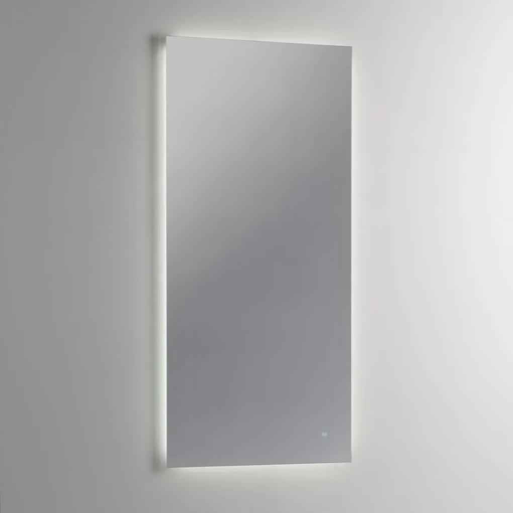 Oglinda LIGHT, Sticla Abs, Transparent,  60x2.5x90 cm