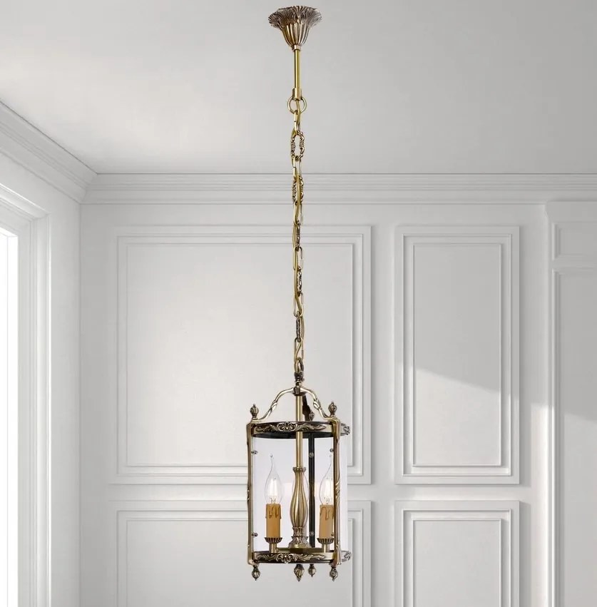 Lustra suspendata LUX realizata manual Emily 3L