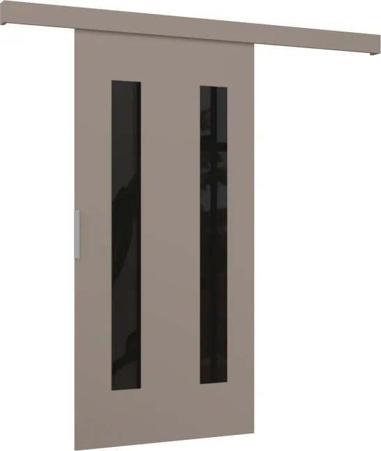 Ușă glisantă montată pe perete HERS – 106x205 cm – Cașmir