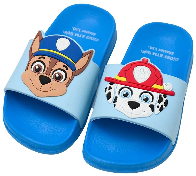 Papuci copii PAW PATROL, albastru - diverse marimi Marime: 25 - 26