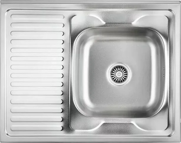 Chiuveta inox incastrata Quadron Pop Robin 111 inox satinat 80x60 cm dreapta