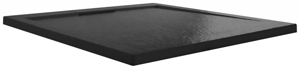 Cadita dus patrata Rea Grand 90x90 negru